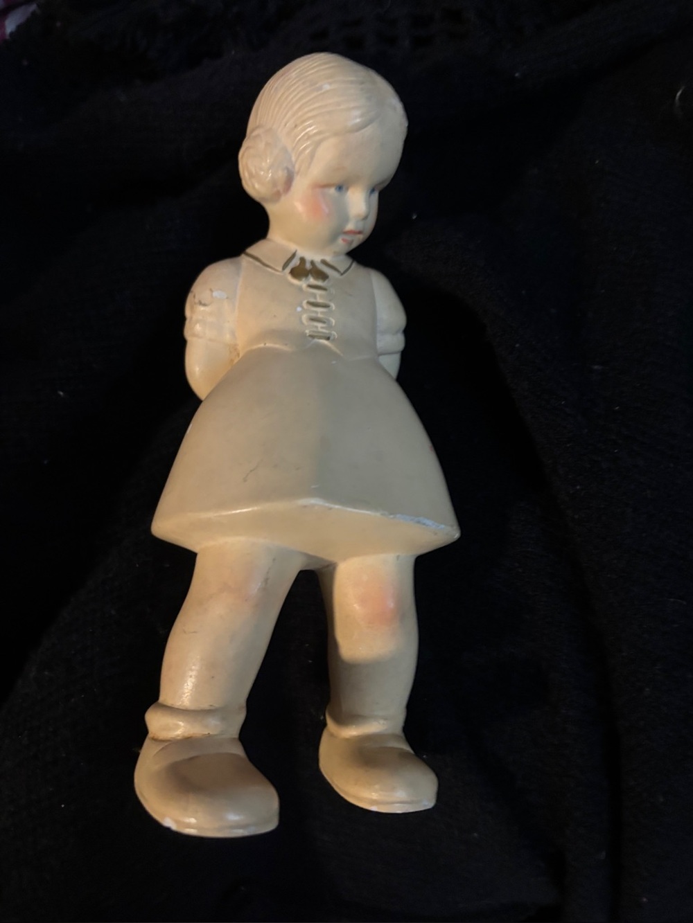 Antique-Style Bisque Porcelain Girl